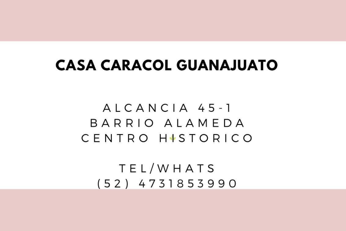 Aparthotel Casa Caracol Guanajuato Extérieur photo